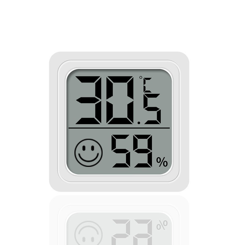 LCD ميزان الحرارة الرقمي الرطوبة غرفة داخلية الإلكترونية درجة الحرارة مقياس الرطوبة الاستشعار محطة الطقس للمنزل ﻿