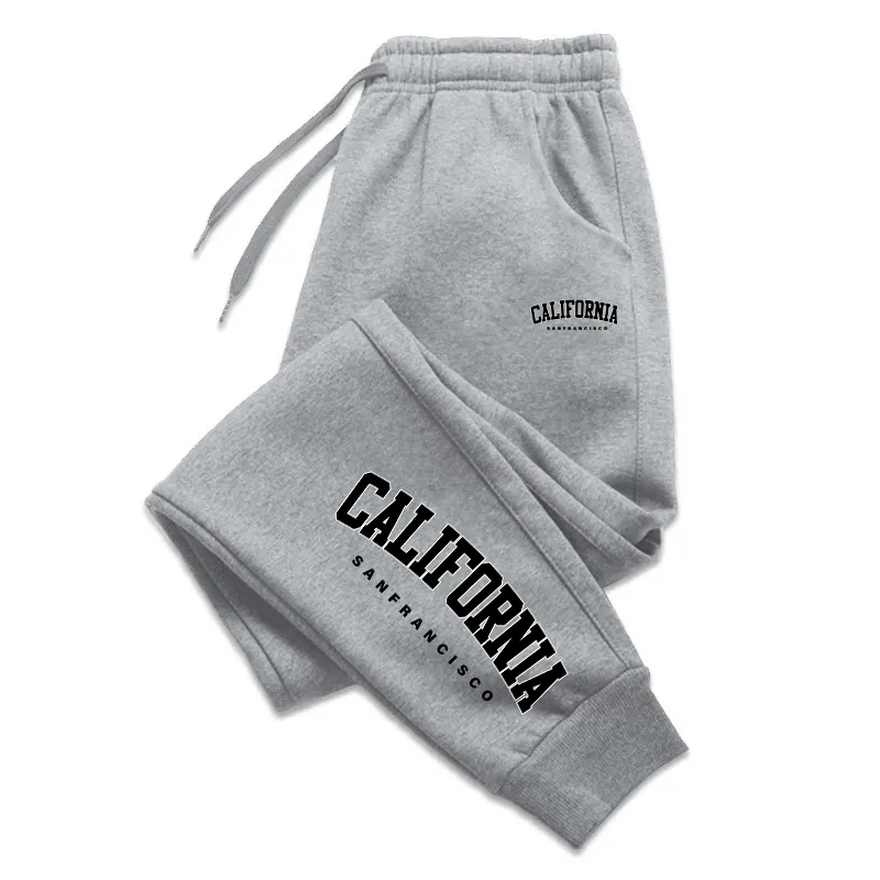 الركض السراويل الرياضية للرجال Sweatpants اليومية مبيعات ساخنة عادية متعددة الاستخدامات 2024 موضة جديدة الفصول الأربعة ملابس للرجال