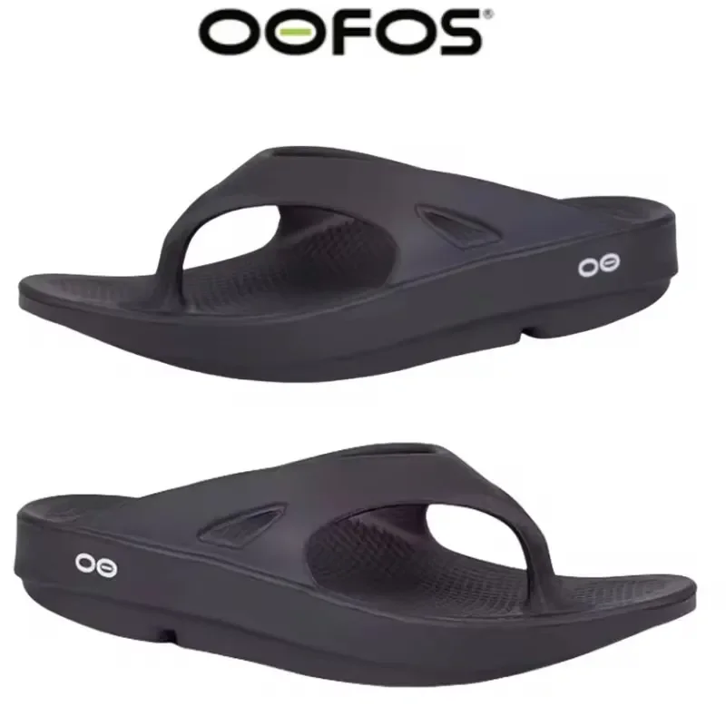 Oofos-صنادل أصلية للرجال والنساء ، شبشب ، أسفل ناعم ، داخلي ، منزلقات منزلية ، أحذية شاطئ