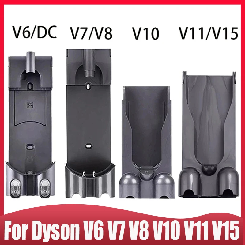 ل دايسون V6 V7 V8 V10 V11 V15 محطة إرساء المكنسة الكهربائية ، الملحقات المثبتة على الحائط قوس شاحن شماعات استبدال جزء