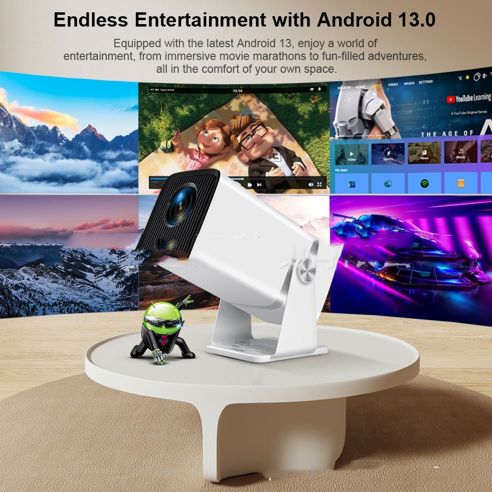 مشغل فيديو منزلي محمول بدقة 4K Full HD