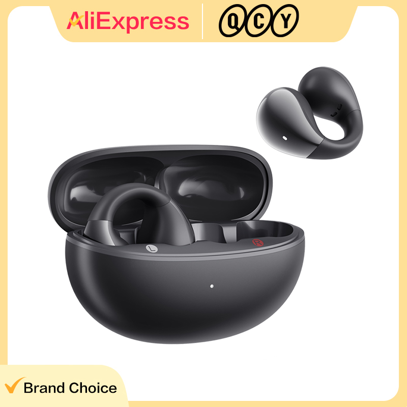 QCY Crossky C30 سماعات أذن لاسلكية مفتوحة بلوتوث 5.4 صوت محلي ثابت مناسب سماعات أذن OWS 4 ميكروفون ENC اتصال متعدد النقاط