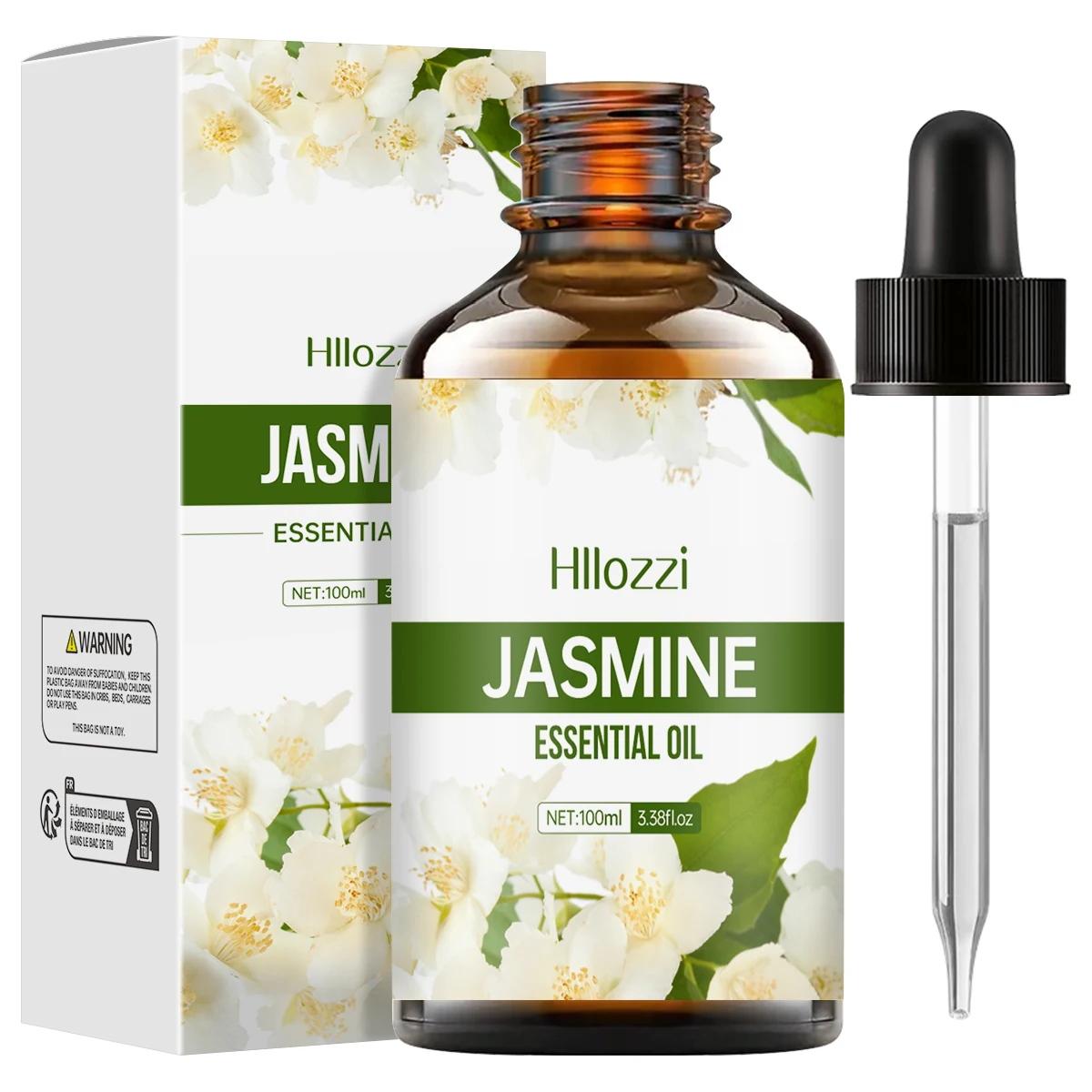 زيت الياسمين العطري لتدليك الجسم، موزع الروائح العلاجية، العناية ببشرة الوجه، سبا، عطر يدوم طويلاً.