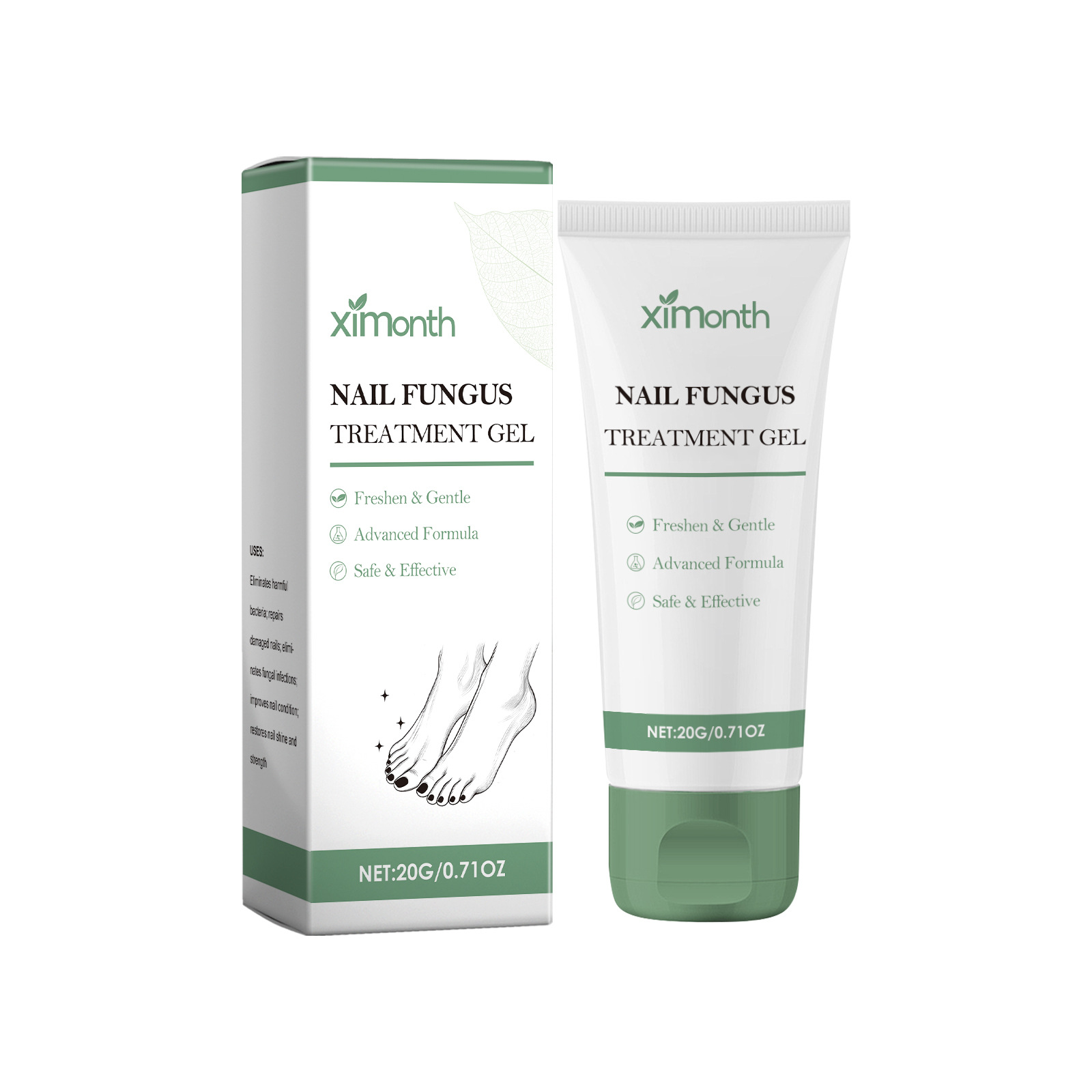 كريم عناية بالأظافر لليدين والقدمين Gel