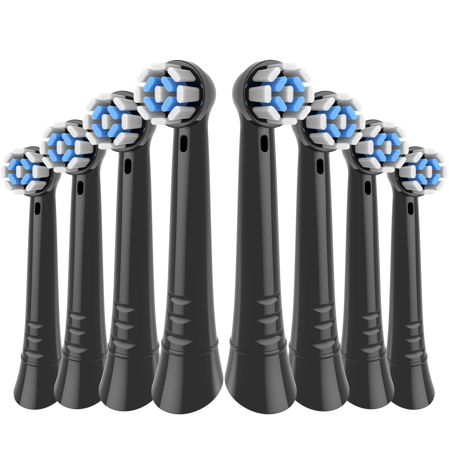 4/8/12/16/20 حزمة رؤوس فرش الأسنان البديلة المتوافقة مع Oral B IO، رؤوس الفرش لل Oral-B IO 2/3/4/5/6/7/8/9/10/7G السلسلة