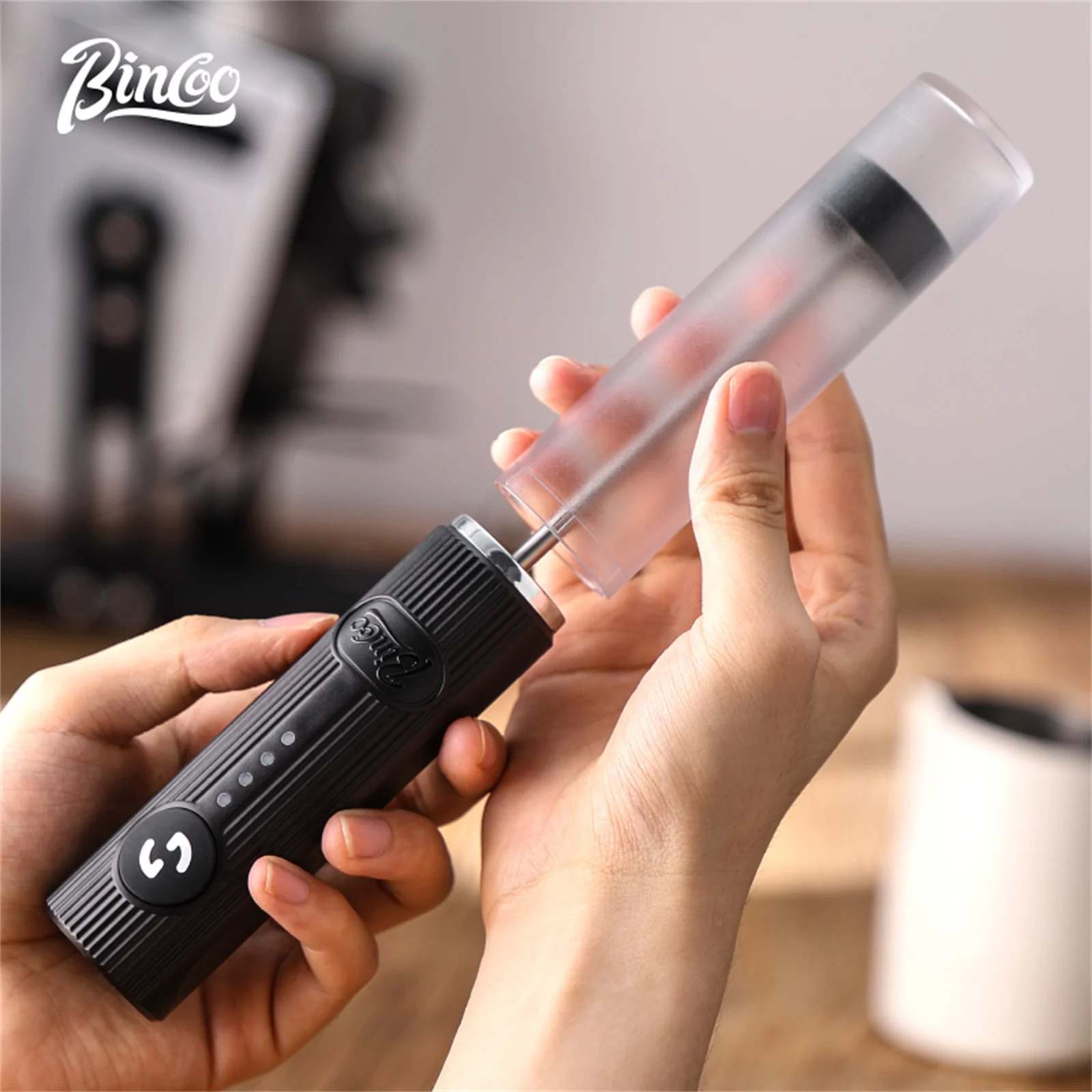 Bincoo الحليب رغوة القهوة خفقت خلاط خلاط كهربائي خافق البيض صغير Frother مقبض النمام صانع الكابتشينو أدوات الطبخ