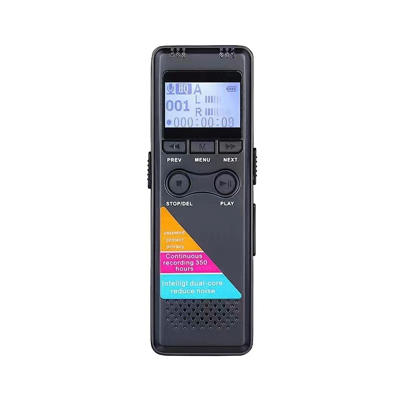 HD Noise Reduction جهاز تسجيل رقمي قلم MP3 لاعب سعة كبيرة محمول مسجل ذكي