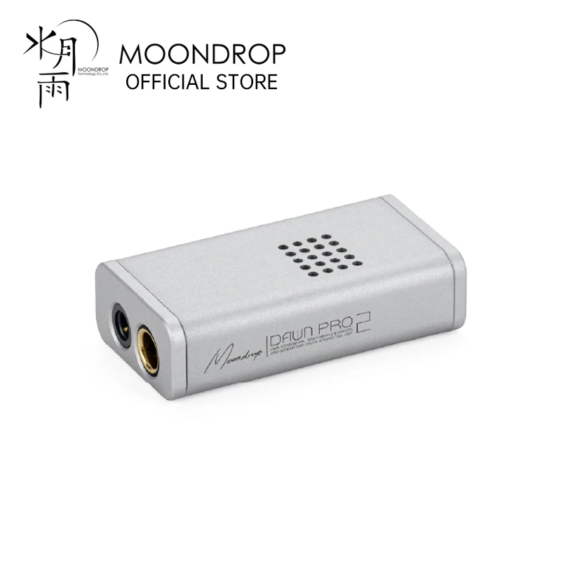 MOONDROP Dawn Pro 2 مضخم صوت محمول USB DAC مع شريحة CS43198 مزدوجة بدقة 32 بت/384 كيلو هرتز ودعم DSD256، الجيل الثاني مع معالج إشارات رقمية تفاعلي عبر الإنترنت