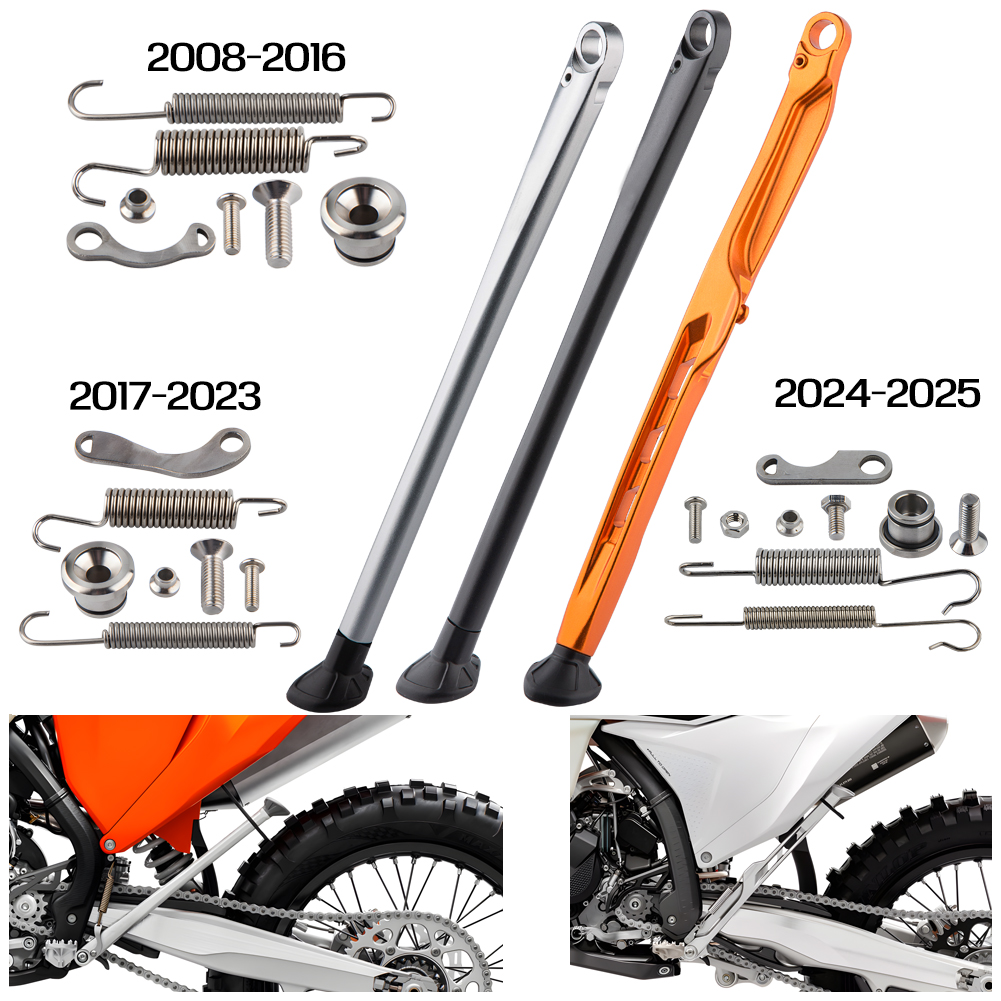 ل KTM 125 150 250 300 350 450 500 530 XC XC-F XC-W XCF-W EXC EXC-F TPI ستة أيام 2008-2025 دراجة نارية الجانب حامل مسنده عدة