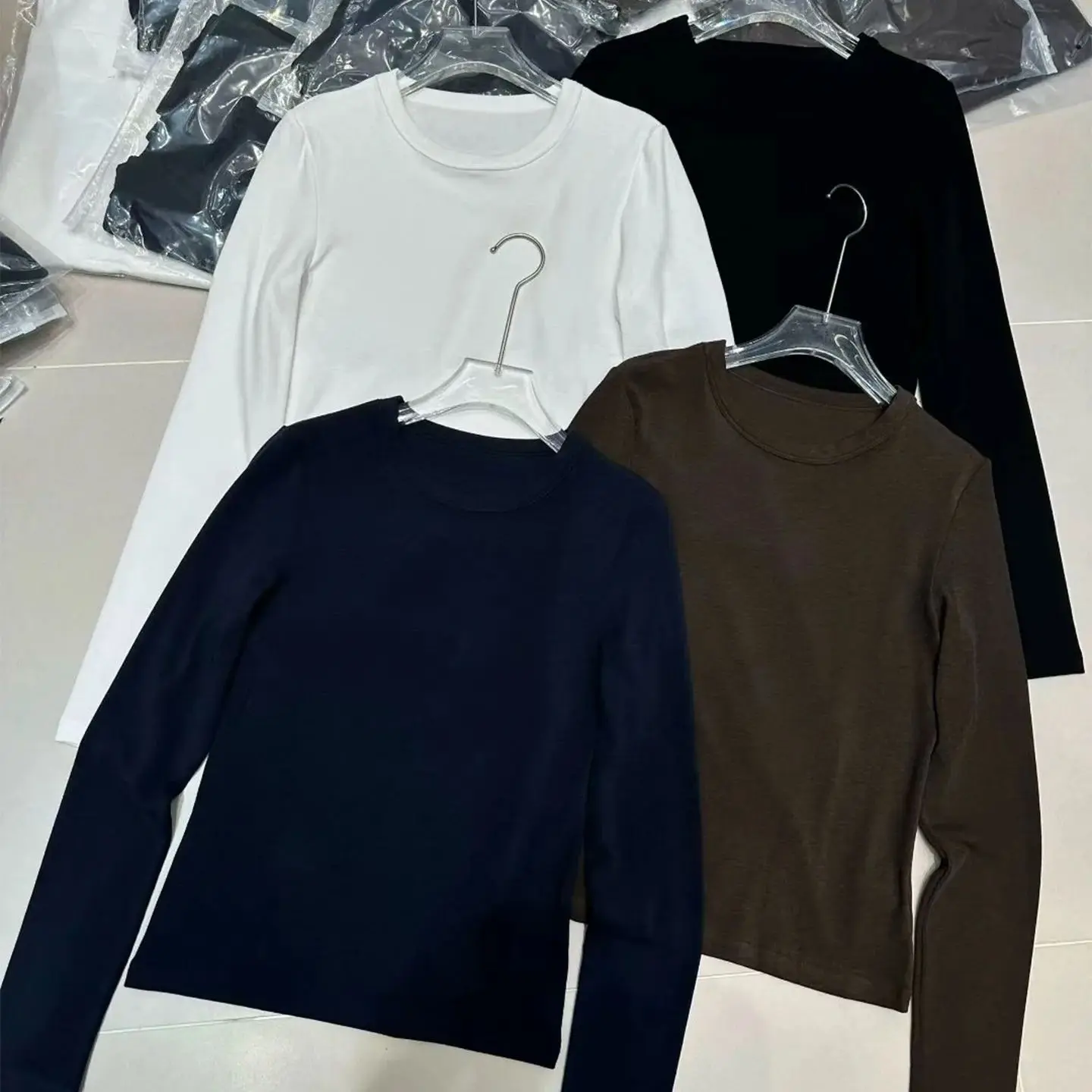 ملابس اليوغا للياقة البدنية في فصل الخريف للتنحيف، سريعة الجفاف، تمتص الرطوبة، قمصان رياضية للنساء، ملابس اليوغا، البيلاتس
