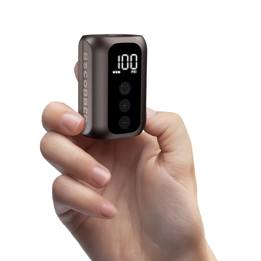 BSCOBBER A5mini مضخة هواء محمولة قابلة للشحن دراجة لاسلكية اكسسوارات منفاخ لإطارات السيارة 100PSI ارتفاع ضغط