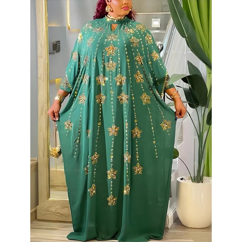 عبايات نسائية دبي أزياء إسلامية أفريقية فستان قفطان مغربي فساتين سهرة شيفون بوبو روب جلابة نسائية