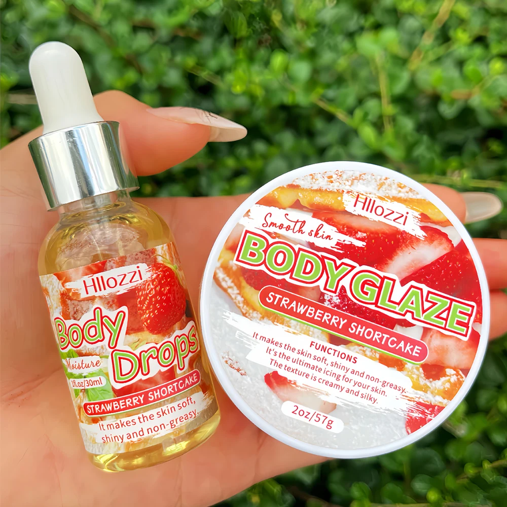 مزيج طلاء الجسم وزيت الجسم نكهات مختلفة غير دهني مرطب ومرطب للجسم تدليك