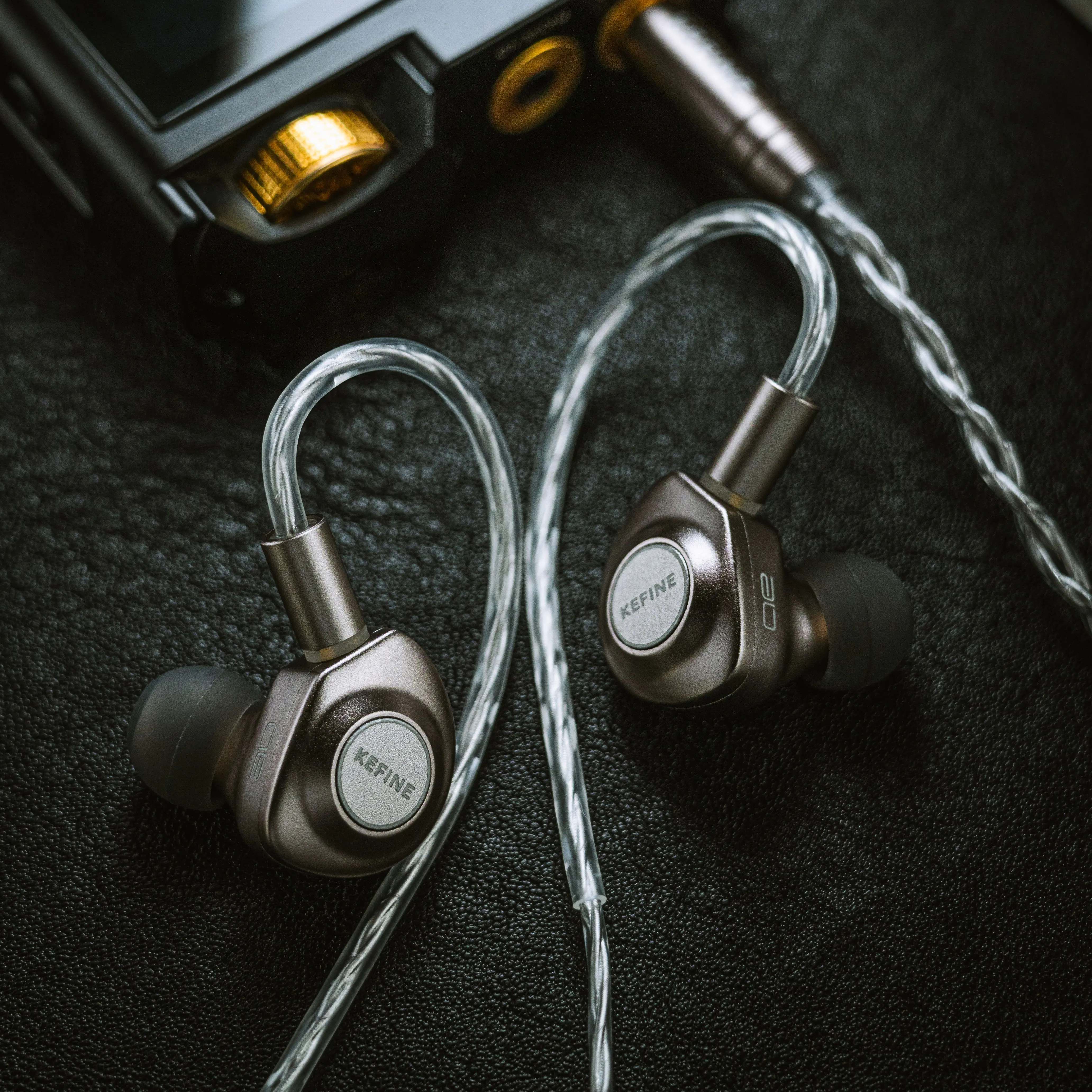 سماعات أذن داخلية ANGELEARS X Kefine Delci AE بمحرك ديناميكي 10 مم مع غشاء DLC+PU، سماعات Hi-Fi داخل الأذن مع نمطين للضبط