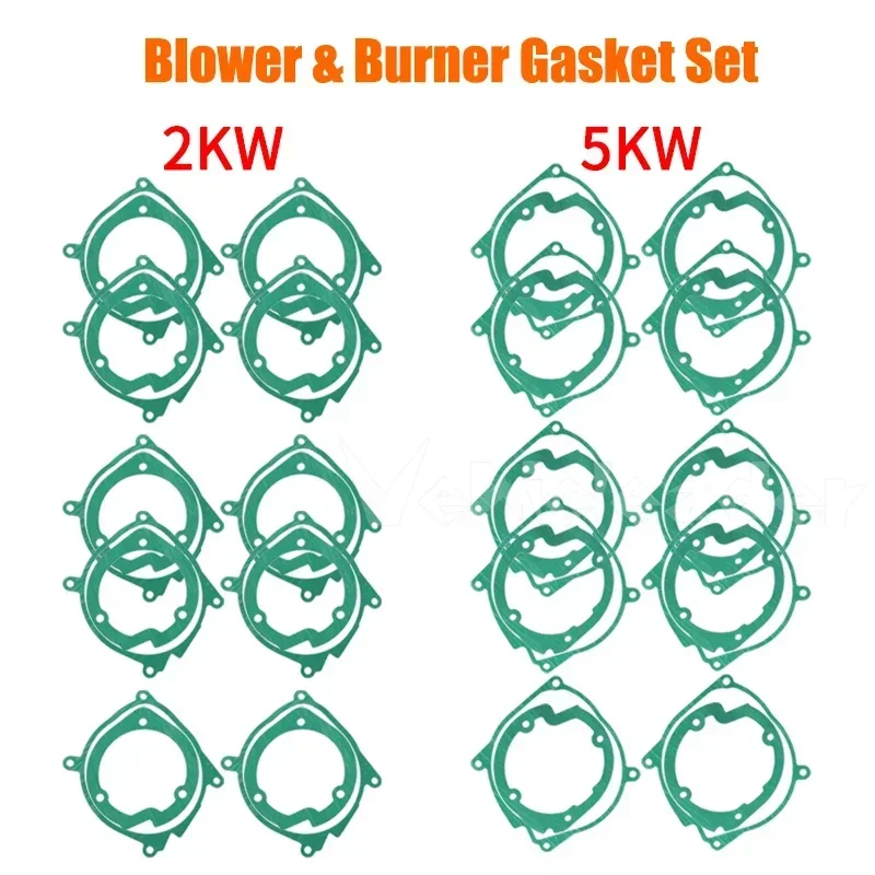 1/2/5/10/20x 2KW 5KW مروحة نافخ هواء لسخان الديزل ومحرك وطقم حشية الموقد لسخانات صينية إيبرسباشر إيرترونيك للسيارات والشاحنات