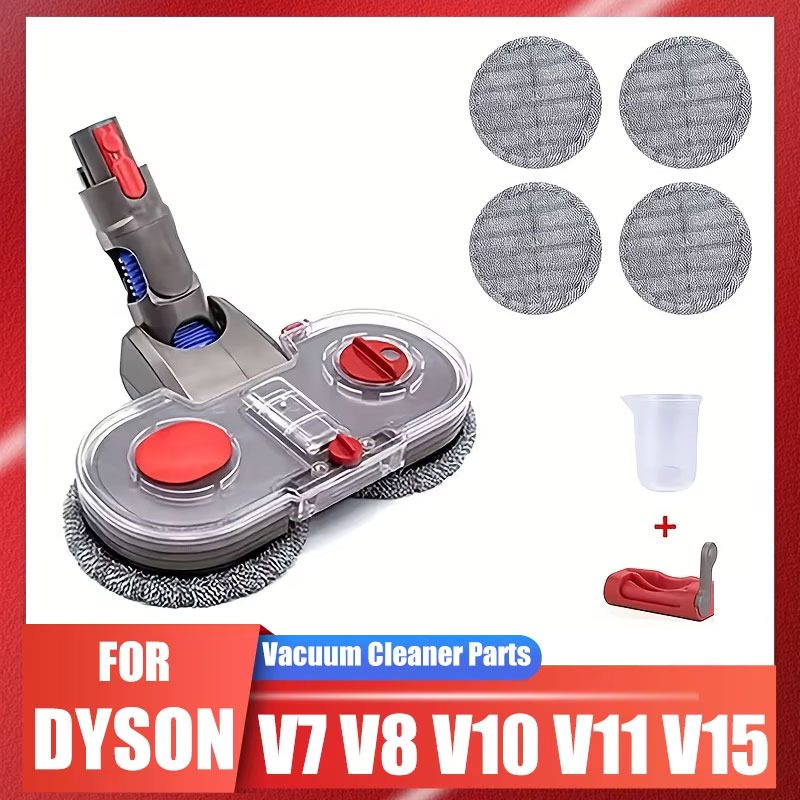 طقم رأس الممسحة لدايسون V7 V8 V10 V11 V15 Gen5 مكنسة كهربائية جزء ممسحة مرفق مع خزان المياه تنظيف خرقة الملابس