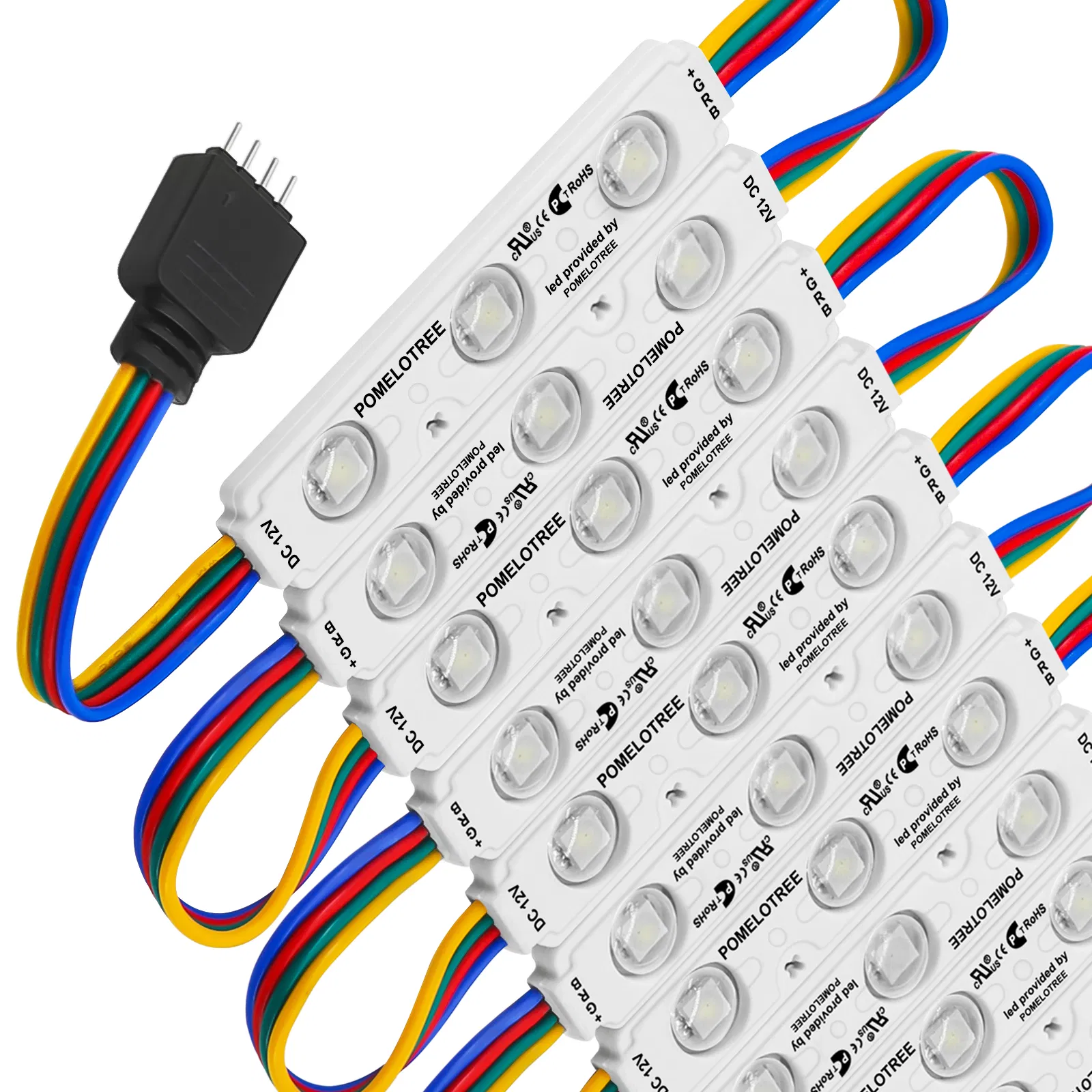 لوح إضاءة LED ماءطارد RGB للافتات النافذة