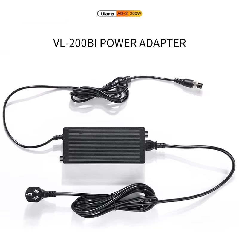 Ulanzi AD-2 200W V-Mount Light محول الطاقة لـ Ulanzi VL-200Bi COB Light