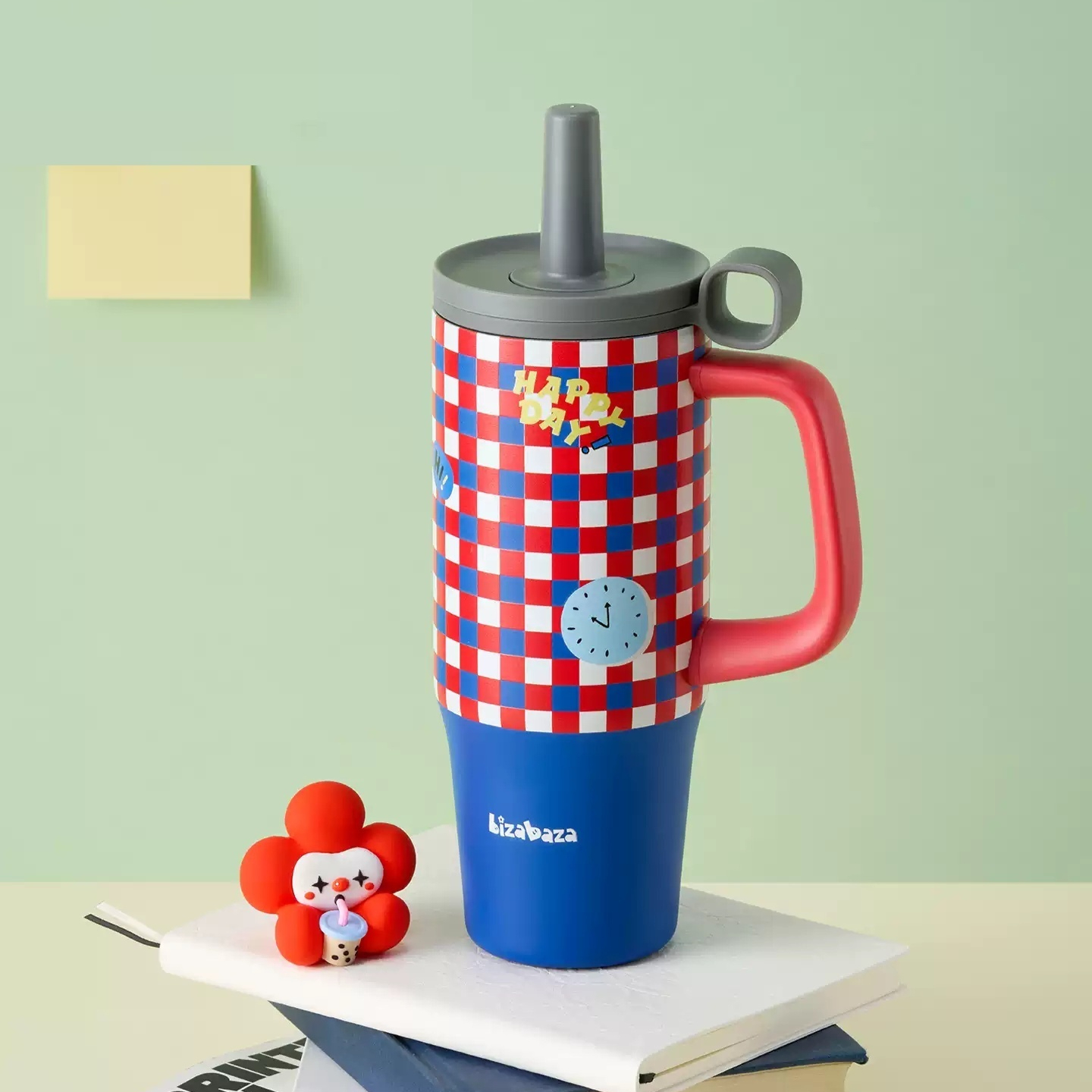 كوب سفر معزول من Stainless Steel للسيارات