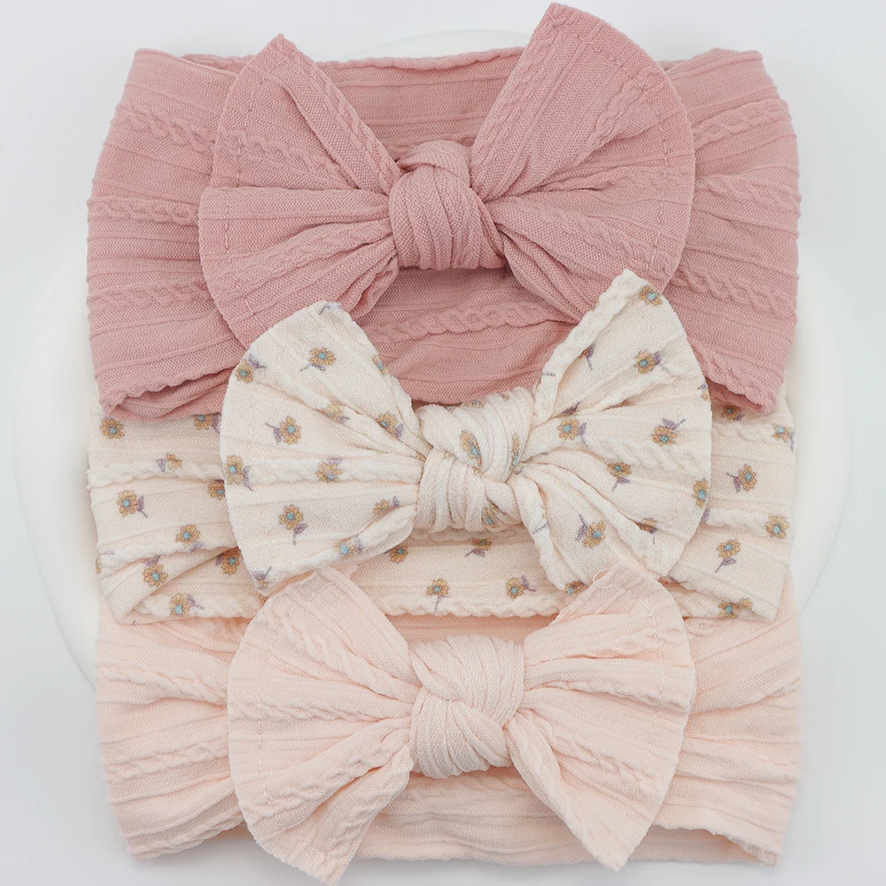 3 قطعة/المجموعة طفلة Headbands مجموعة الانحناء الطفل عقال الوليد هدية مرونة العصابات الشعر الأطفال عمامة الاطفال الرضع إكسسوارات الشعر