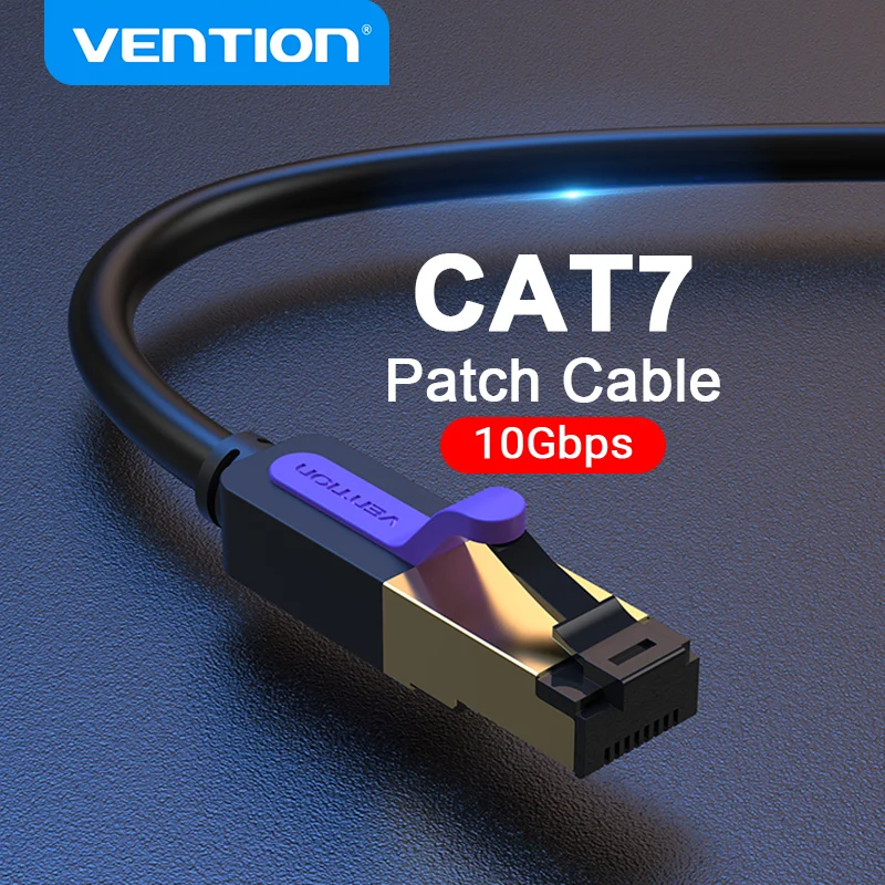 Vention كابل إيثرنت RJ 45 Cat7 Lan كابل STP RJ45 شبكة كابل ل Cat6 متوافق التصحيح الحبل ل راوتر Cat7 إيثرنت كابل