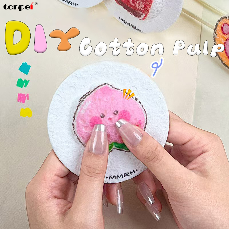 20/50/100 قطعة نسيج رغوة معسر متعة جديدة اليدوية DIY قرصة اللوحة الأطفال المائية ثلاثية الأبعاد الفن رسم الإسفنج لب الخشب ورقة