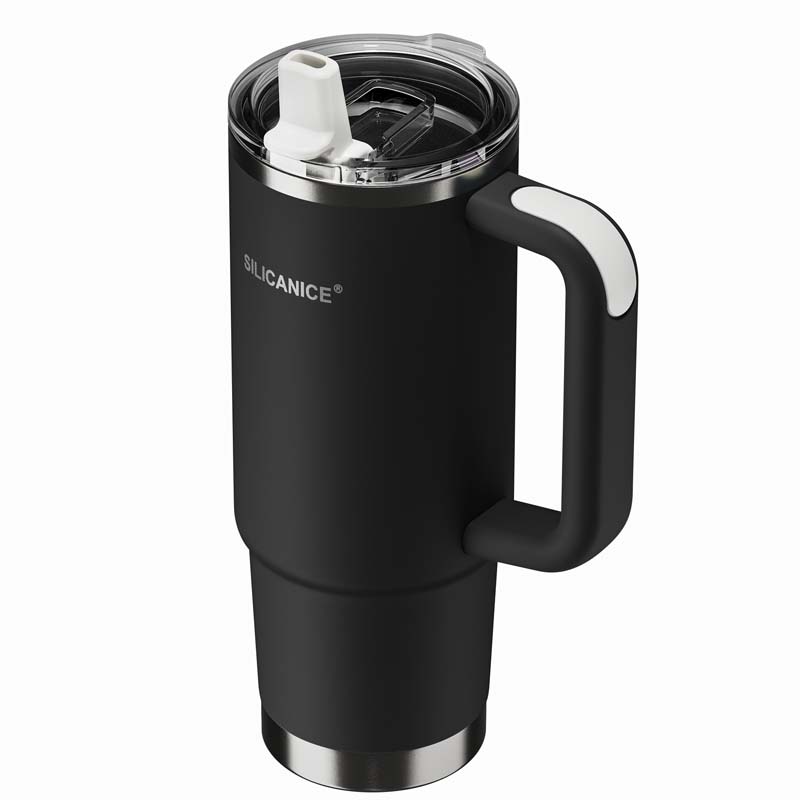 كوب 30oz مع غطاء مانع للتسرب ومouthpiece قابل للطي