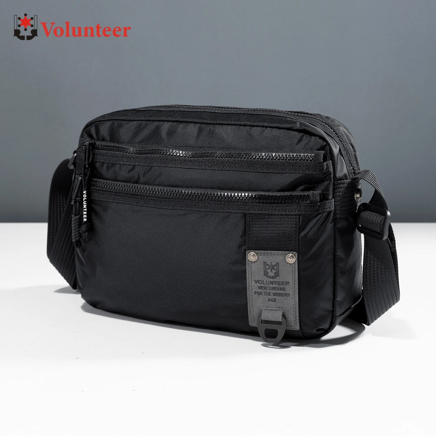 VOLUNTEER 6L الرجال حقيبة ساعي ركاب السببية أكسفورد خفيفة الوزن الكتف حقائب كروسبودي الرجال جديد ركاب حقيبة رافعة 1809-02