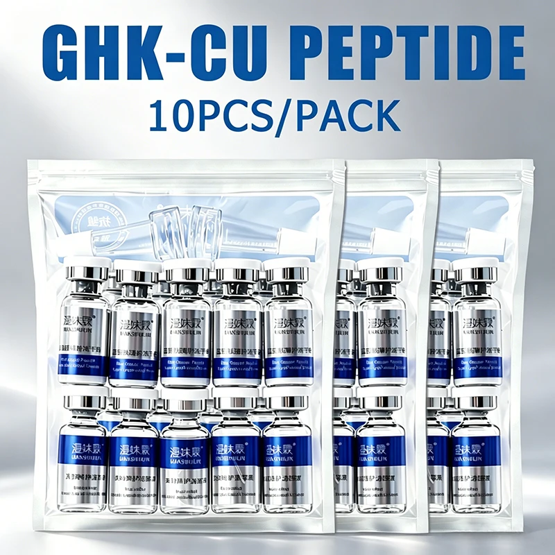 سيروم GHK-CU الأزرق النحاسي المرطب والمشدود للبشرة، سيروم ترطيب وتفتيح، يحسن مرونة البشرة، للعناية بالبشرة