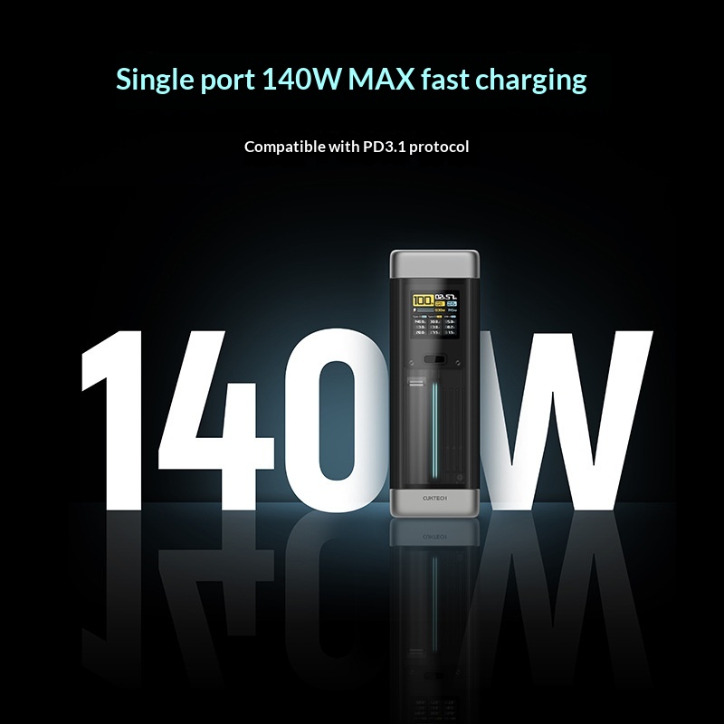 25000mAh سعة 140W شحن سريع 210W بنك طاقة