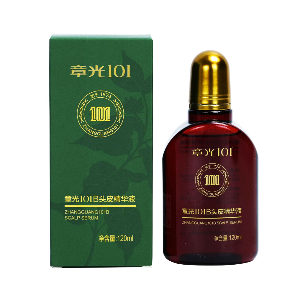 ZHANGGUANG 101B HAIR TONIC 120 مل (101 متر) قوية لمكافحة تساقط الشعر الطب الصيني العلاج علاج الشعر جوهر 100% الأصلي