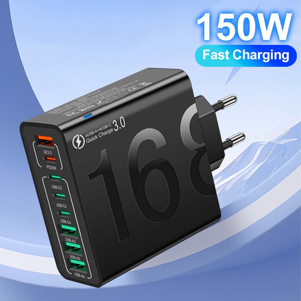 شاحن هاتف سريع 25 واط QC3.0