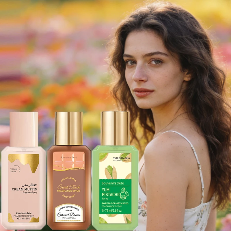 عطر نسائي خفيف مزين بالزهور، ملاحظات زهور طازجة وحلوة، عطر أنيق وطويل الأمد، مناسب للتمر الرومانسي