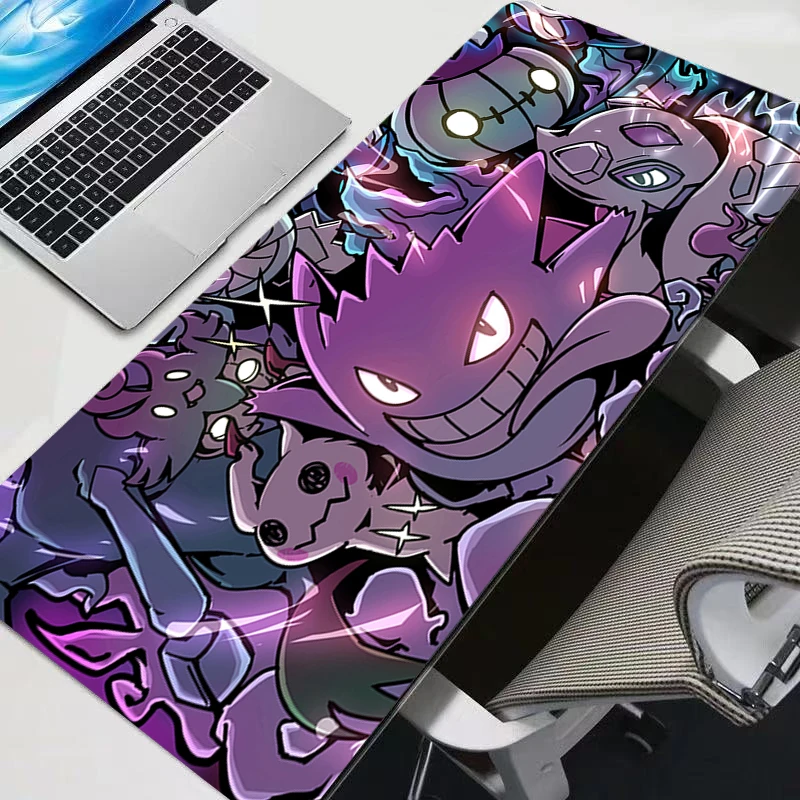 لوحة الماوس G-gengar كمبيوتر محمول أنيمي لوحة المفاتيح ماوس حصيرة كبيرة لوحة المفاتيح اللاعبين الديكور حصيرة مكتبية مسند الماوس