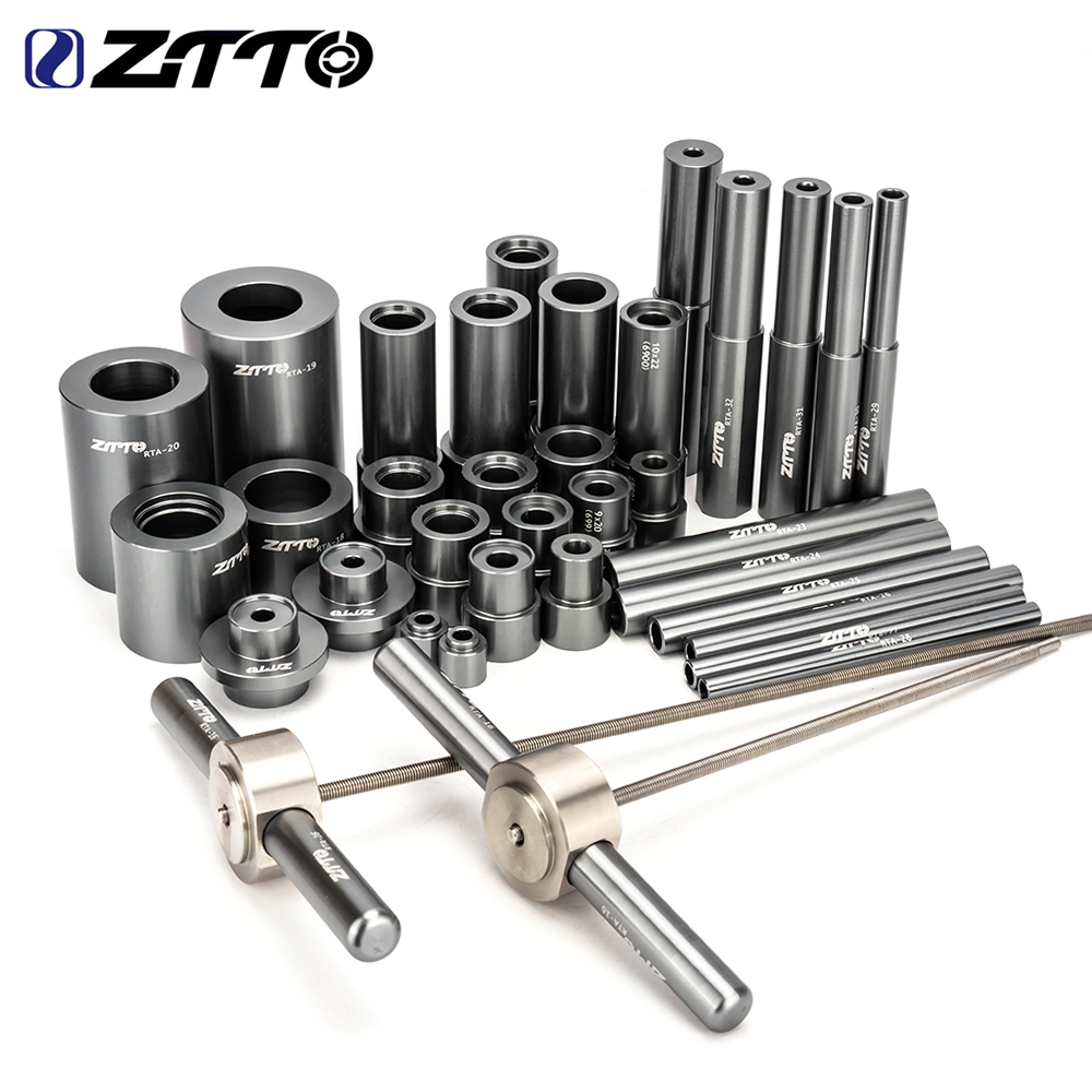 ZTTO دراجة محور المحور تركيب إزالة أداة مجموعة الدراجات عجلة تحمل سائق ماستر BB تحمل الصحافة أداة إزالة الصواميل أداة إصلاح