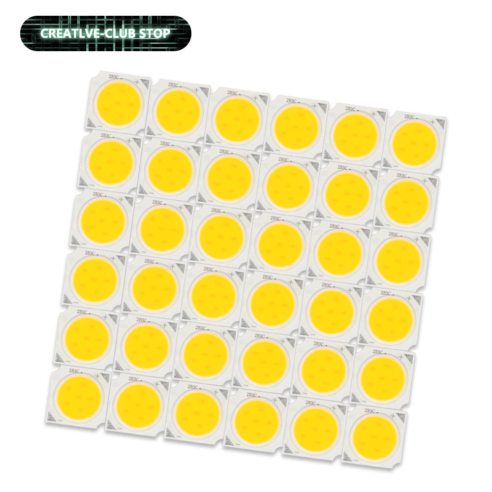 20 قطعة LED COB ضوء لمبة 250mA 1313 3 واط 5 واط 7 واط 10 واط دافئ أبيض بارد الأبيض LED مصدر رقاقة ضوء مصباح الأضواء النازل مصابيح DIY بها بنفسك