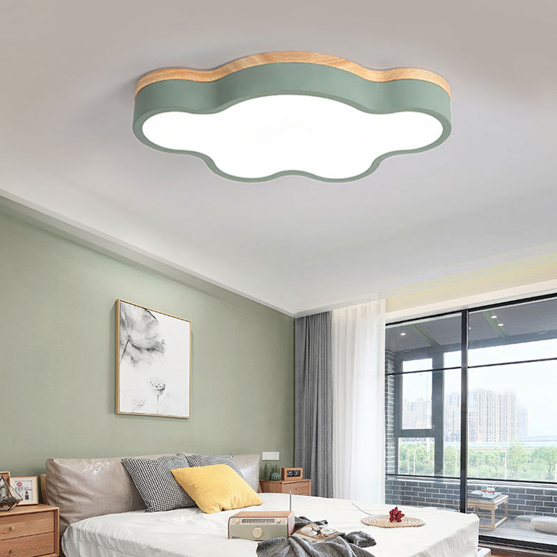 LED أضواء الثريا الطفل لغرفة المعيشة غرفة نوم غرفة الاطفال مصباح سحابة تركيب المصابيح المنزلية داخلي سحابة مصباح نجف