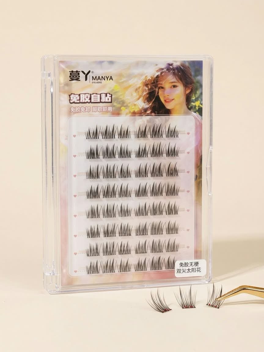 شوجر جيرل رموش لاصقه — MANYA LASHES